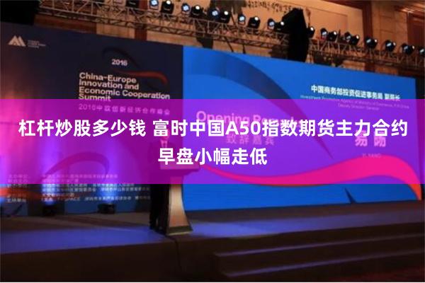 杠杆炒股多少钱 富时中国A50指数期货主力合约早盘小幅走低
