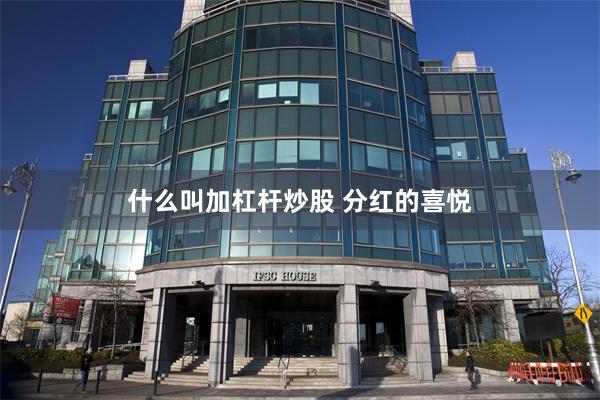 什么叫加杠杆炒股 分红的喜悦