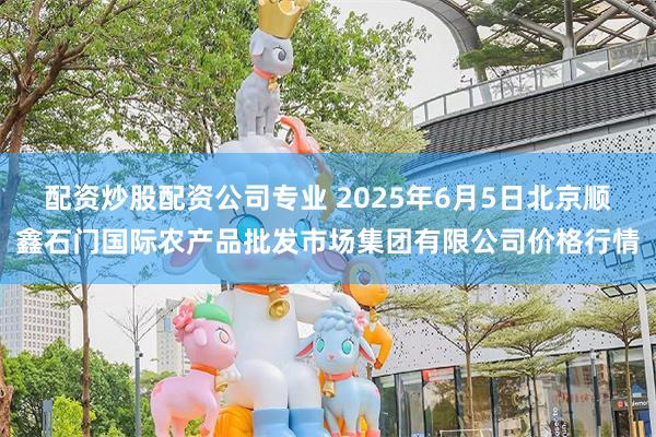 配资炒股配资公司专业 2025年6月5日北京顺鑫石门国际农产品批发市场集团有限公司价格行情