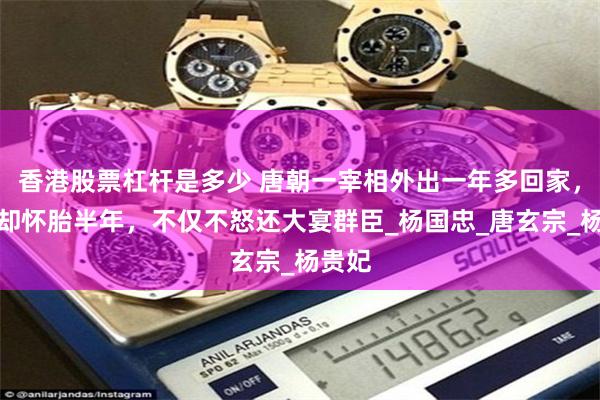 香港股票杠杆是多少 唐朝一宰相外出一年多回家，妻子却怀胎半年，不仅不怒还大宴群臣_杨国忠_唐玄宗_杨贵妃