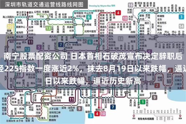 南宁股票配资公司 日本首相石破茂宣布决定辞职后，周一日经225指数一度涨近2%，抹去8月19日以来跌幅，逼近历史新高